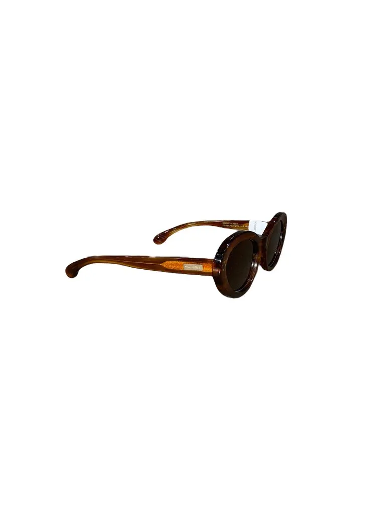 Sporty & Rich SPORTY & RICH Tortoiseshell Frame N.05 Sunglasses Cat-eye sunglasses