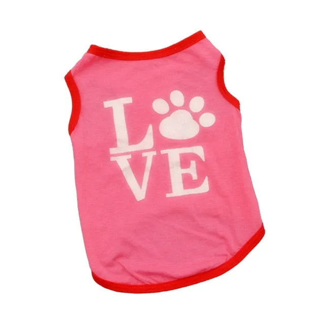 Sporty Summer Pet Vests