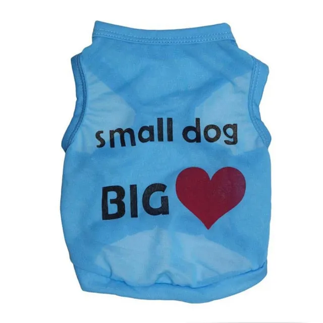Sporty Summer Pet Vests