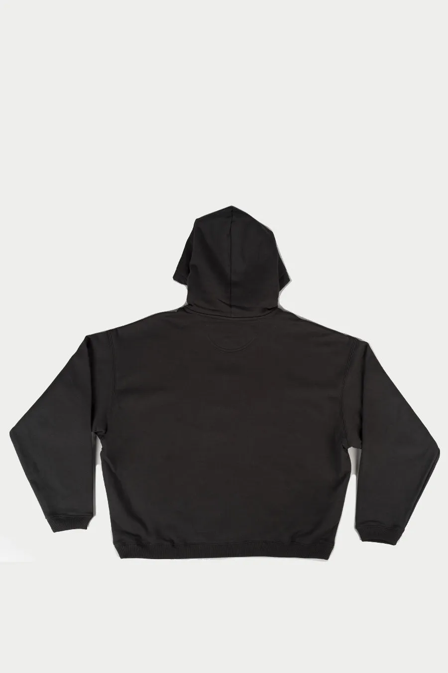 STUSSY RELAXED OVERSIZED HOOD BLACK