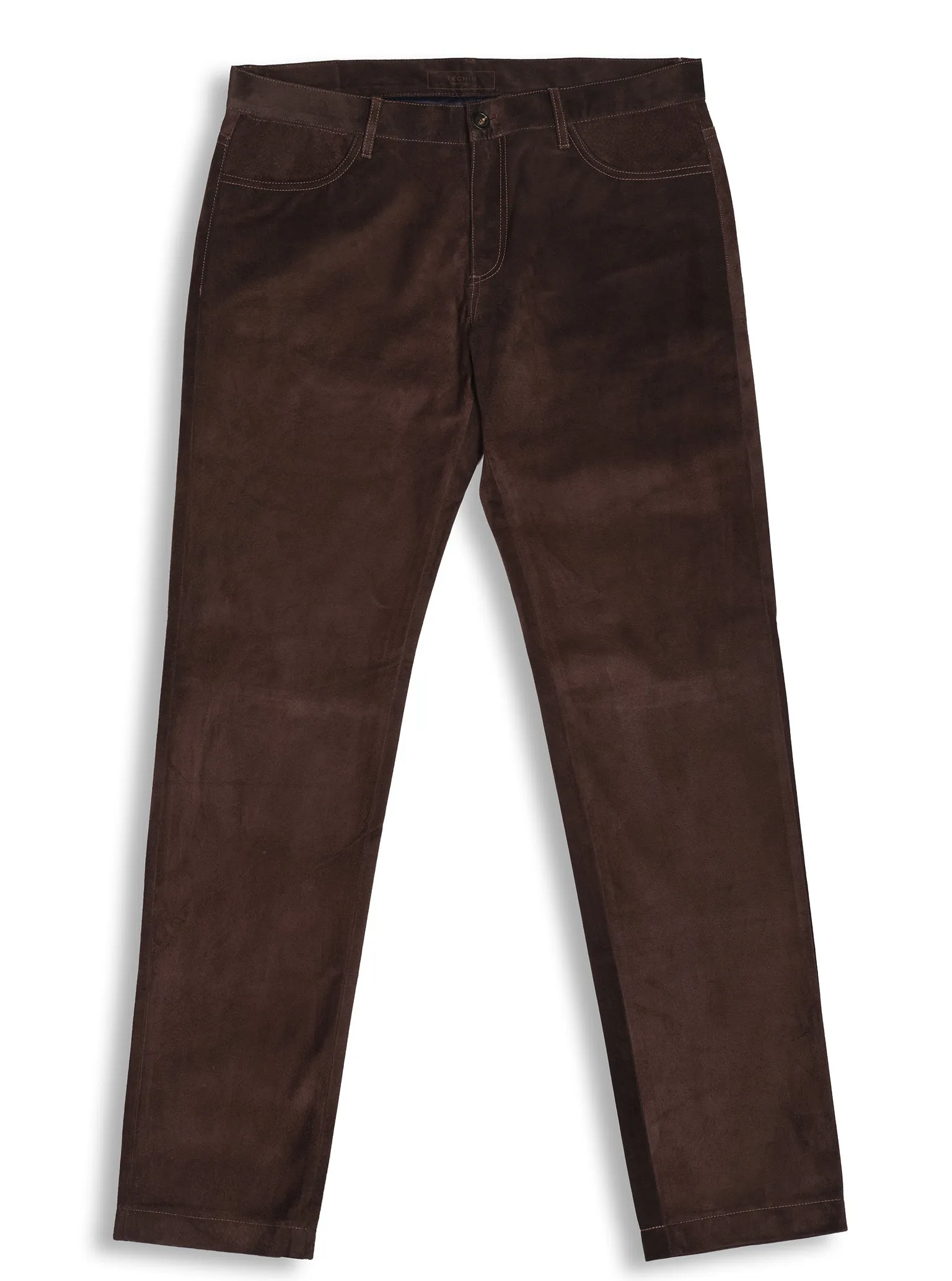 Suede 5 Pocket Pant Sepia