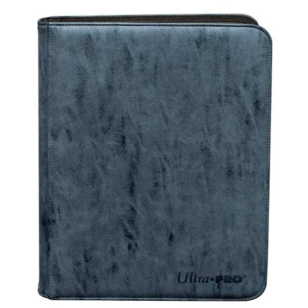 Suede Collection 9-Pocket Premium PRO-Binder: Sapphire