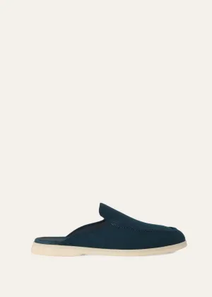 Summer Walk Babouche in Dark Blue