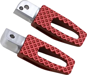 Thrashin Supply Company TSC-2021-2-SR P-54 Slim Passenger Footpegs - Red