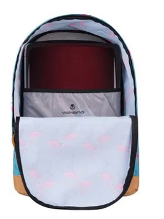 Volkano Suede Series Backpack Flamingo  VK-7069-AQ