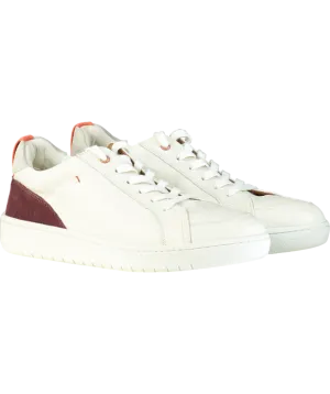 White Stuff White Leather Suede Casual Trainer UK 7 EU 41 👞