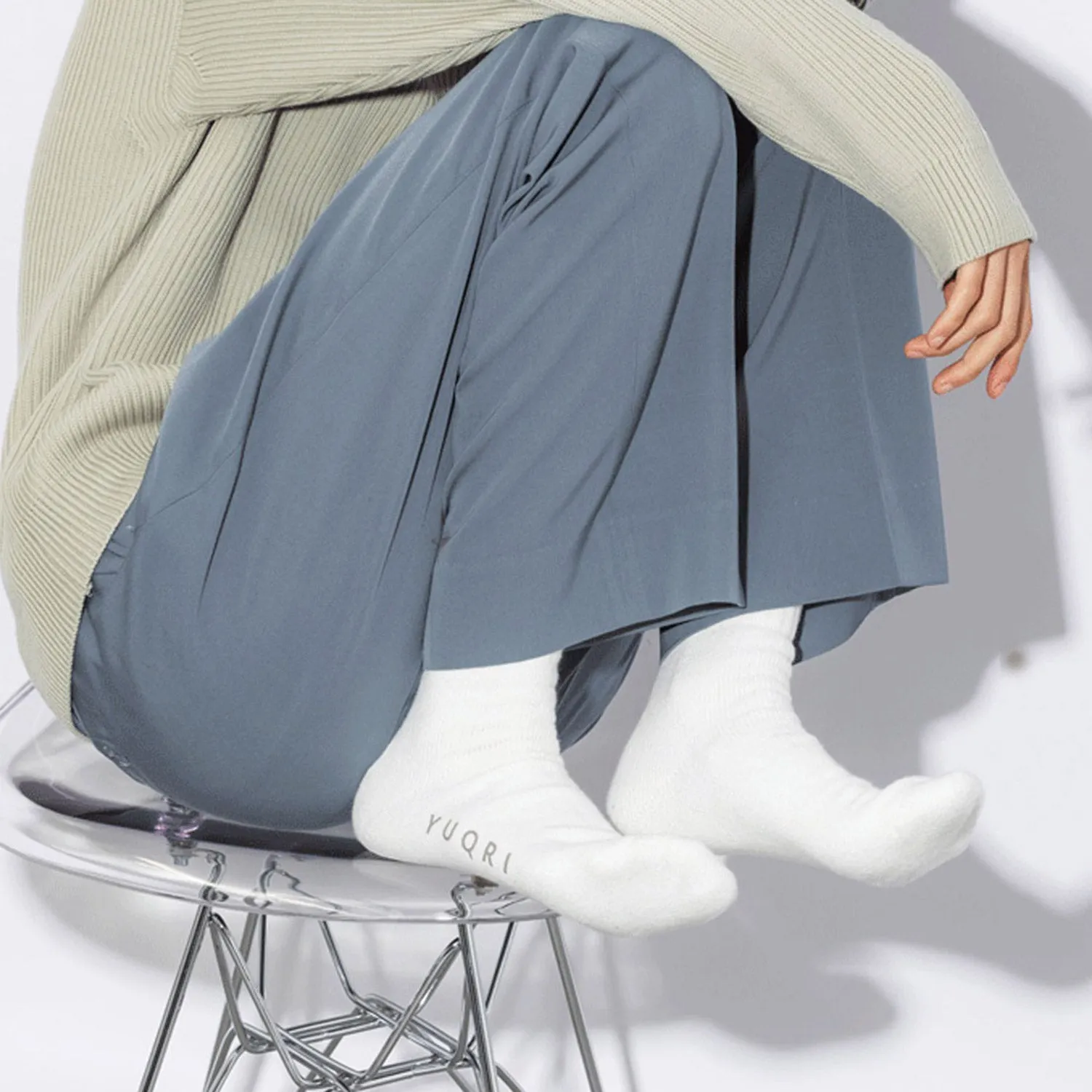 YUQRI | ユクリ　comfy pile double rib
